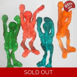 Skeletons Giant Jelly Sweets